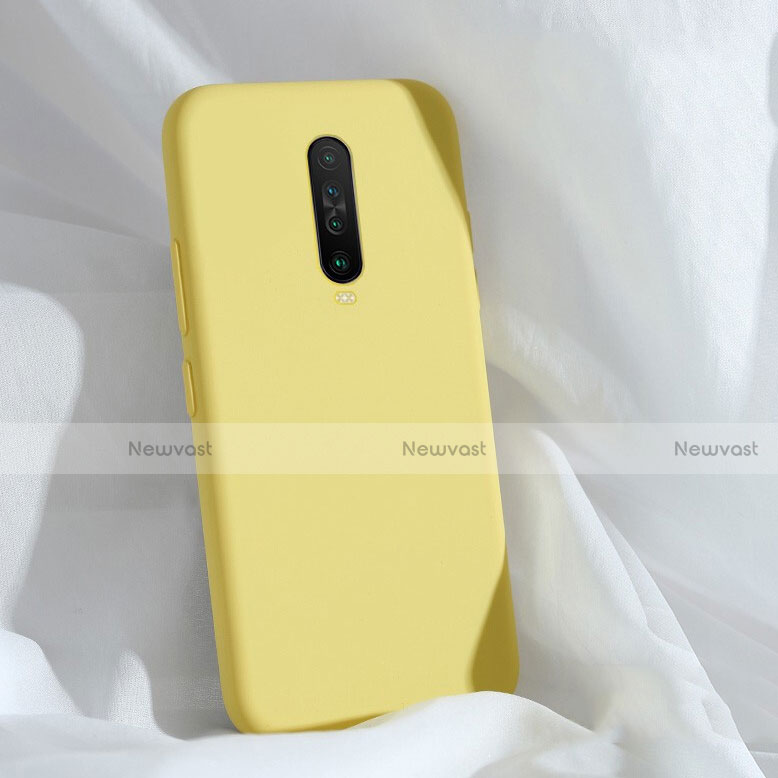 Ultra-thin Silicone Gel Soft Case 360 Degrees Cover for Xiaomi Poco X2 Yellow