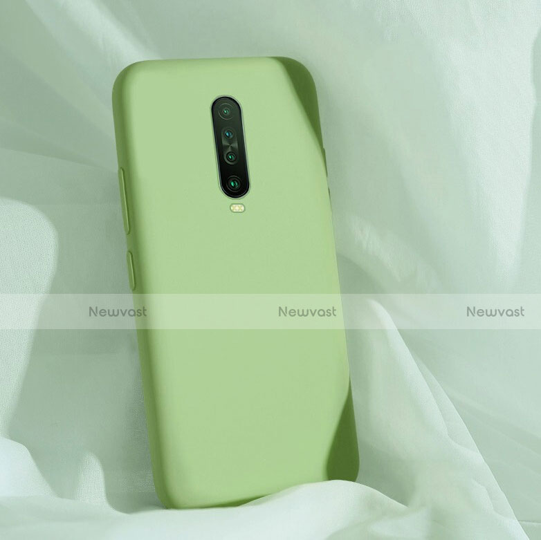 Ultra-thin Silicone Gel Soft Case 360 Degrees Cover for Xiaomi Redmi K30 4G Green