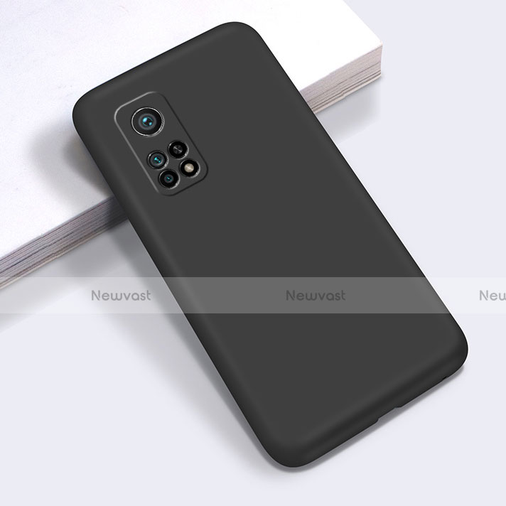 Ultra-thin Silicone Gel Soft Case 360 Degrees Cover for Xiaomi Redmi K30S 5G Black