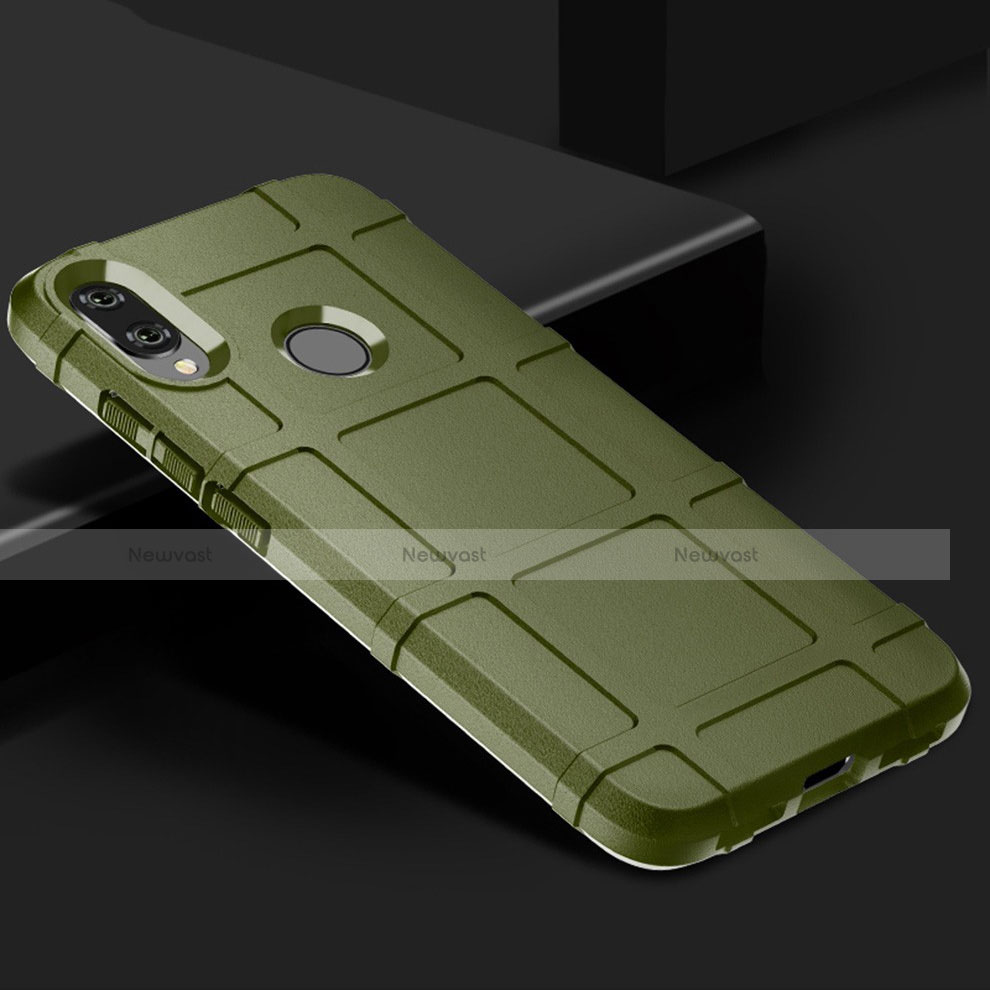 Ultra-thin Silicone Gel Soft Case 360 Degrees Cover for Xiaomi Redmi Note 7 Green