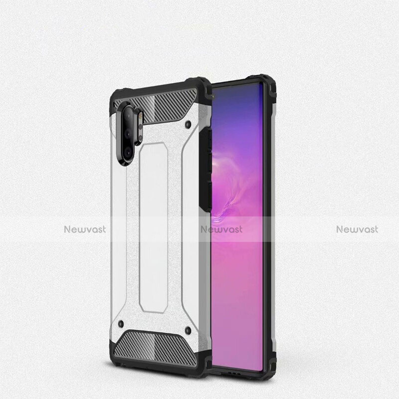 Ultra-thin Silicone Gel Soft Case 360 Degrees Cover G01 for Samsung Galaxy Note 10 Plus 5G White