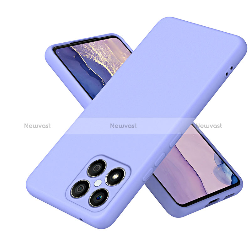 Ultra-thin Silicone Gel Soft Case 360 Degrees Cover H01P for Huawei Honor X8 4G