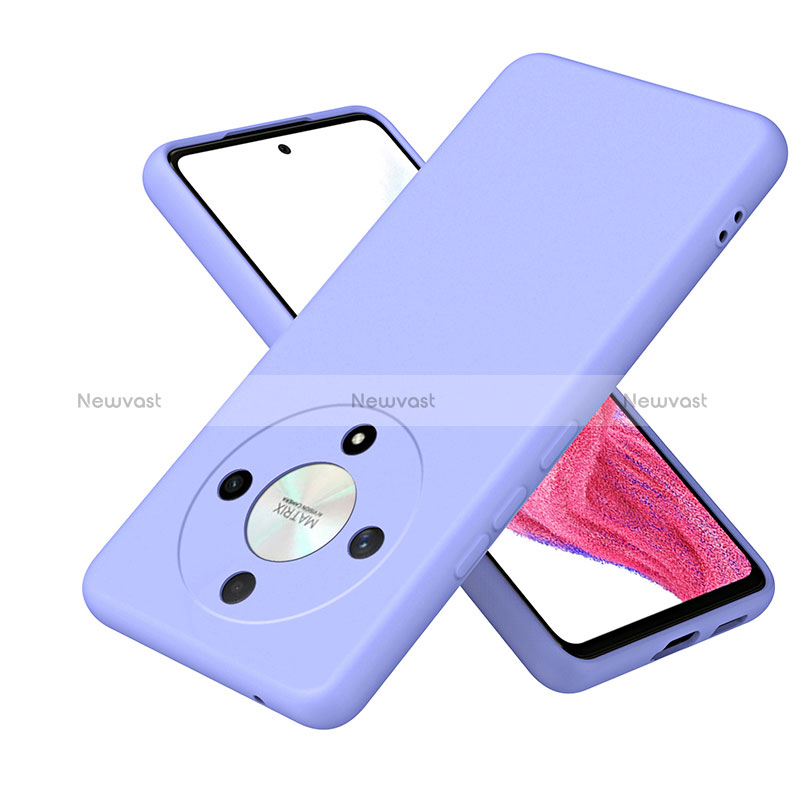 Ultra-thin Silicone Gel Soft Case 360 Degrees Cover H01P for Huawei Honor X9b 5G