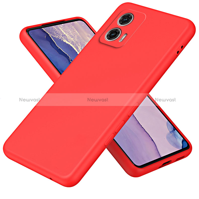 Ultra-thin Silicone Gel Soft Case 360 Degrees Cover H01P for Motorola Moto G73 5G