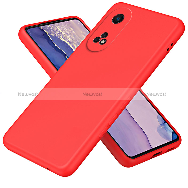 Ultra-thin Silicone Gel Soft Case 360 Degrees Cover H01P for Oppo Reno8 T 4G