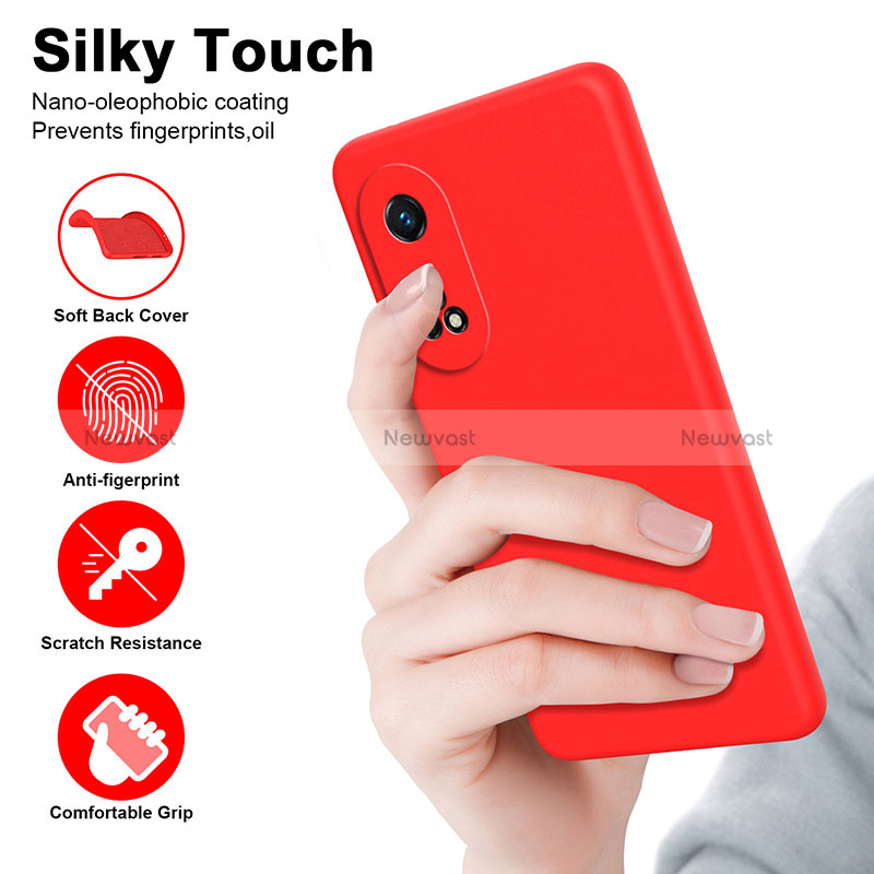 Ultra-thin Silicone Gel Soft Case 360 Degrees Cover H01P for Oppo Reno8 T 4G