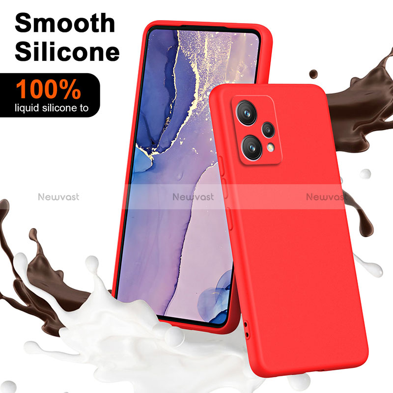 Ultra-thin Silicone Gel Soft Case 360 Degrees Cover H01P for Realme 9 4G