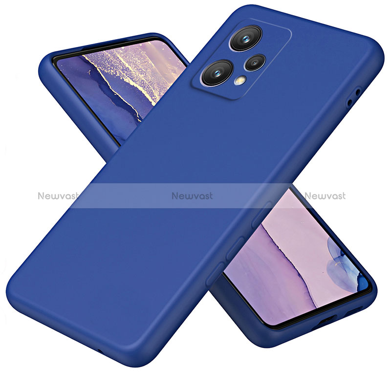 Ultra-thin Silicone Gel Soft Case 360 Degrees Cover H01P for Realme 9 Pro+ Plus 5G Blue