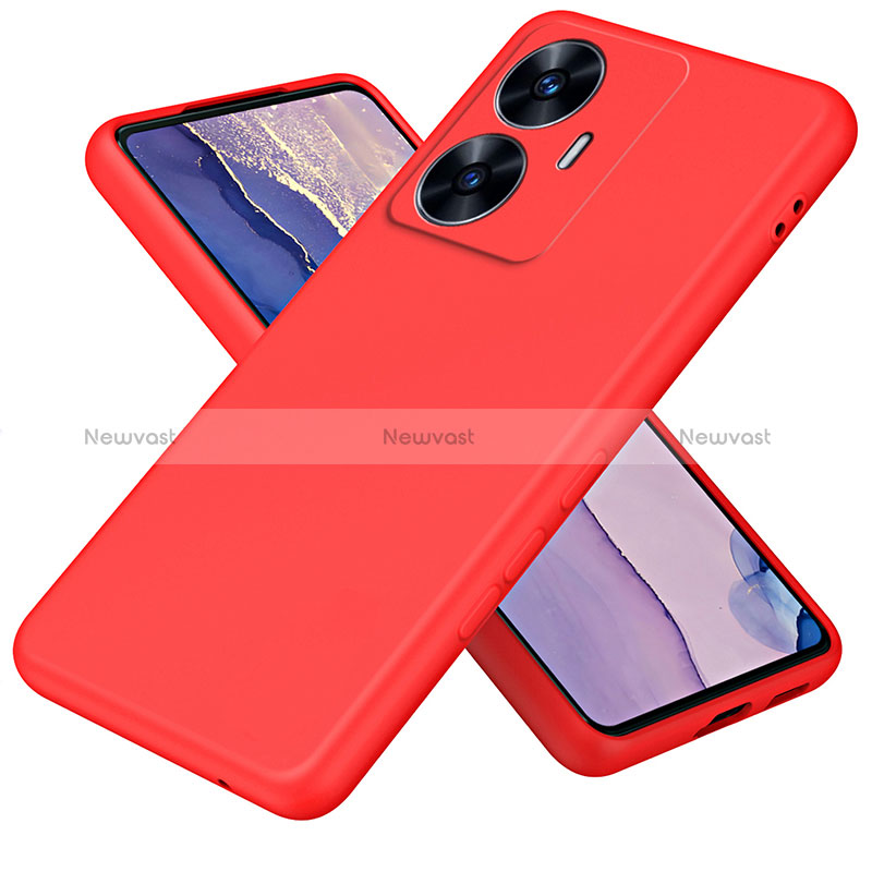 Ultra-thin Silicone Gel Soft Case 360 Degrees Cover H01P for Realme C55