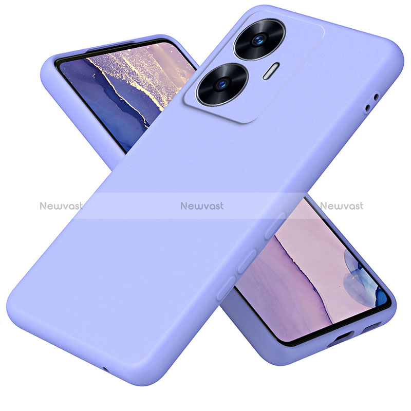 Ultra-thin Silicone Gel Soft Case 360 Degrees Cover H01P for Realme C55