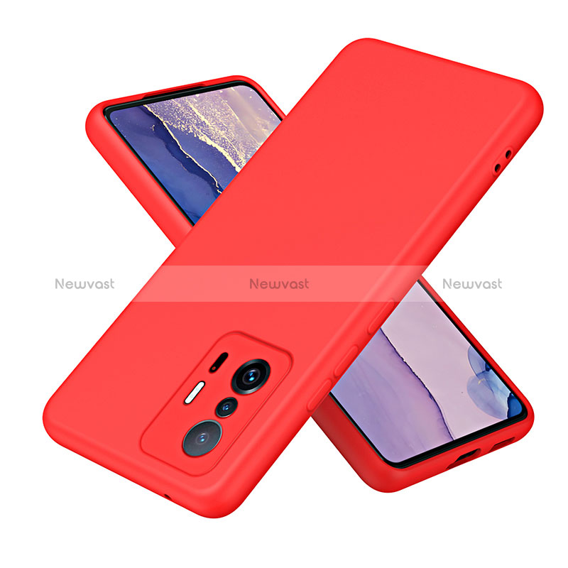 Ultra-thin Silicone Gel Soft Case 360 Degrees Cover H01P for Xiaomi Mi 11T 5G