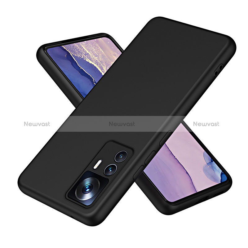 Ultra-thin Silicone Gel Soft Case 360 Degrees Cover H01P for Xiaomi Mi 12T 5G Black