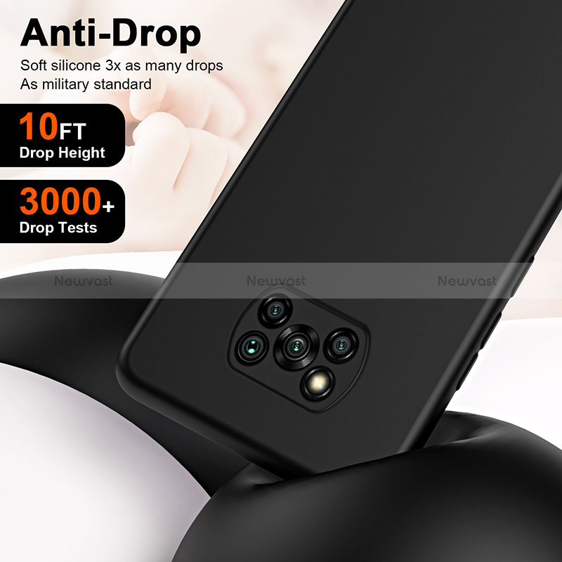 Ultra-thin Silicone Gel Soft Case 360 Degrees Cover H01P for Xiaomi Poco X3 Pro