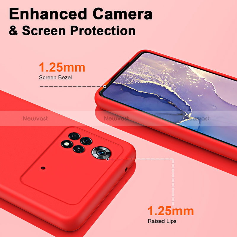 Ultra-thin Silicone Gel Soft Case 360 Degrees Cover H01P for Xiaomi Poco X4 Pro 5G