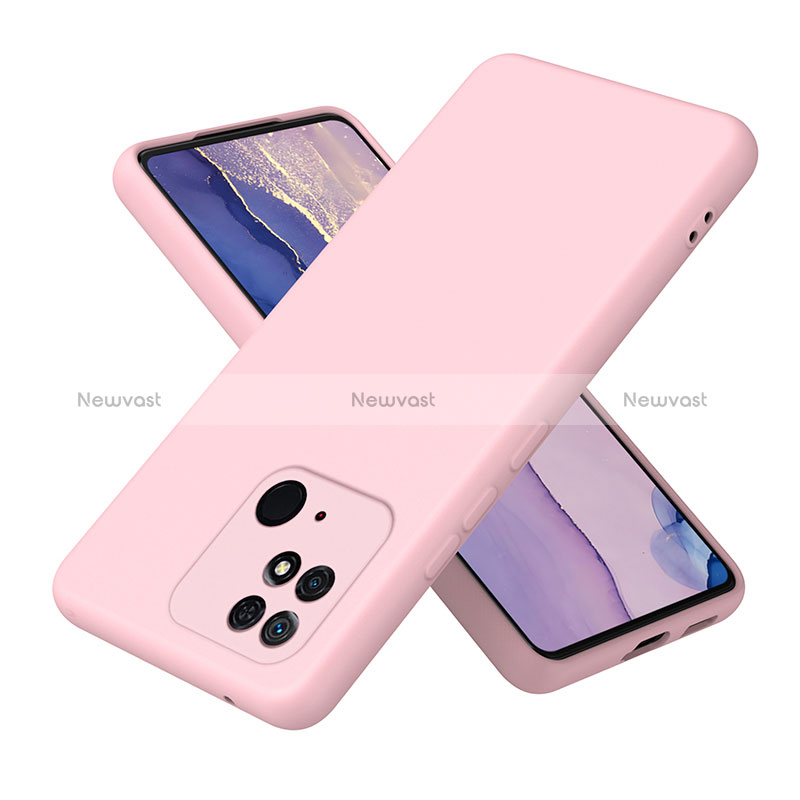 Ultra-thin Silicone Gel Soft Case 360 Degrees Cover H01P for Xiaomi Redmi 10 India