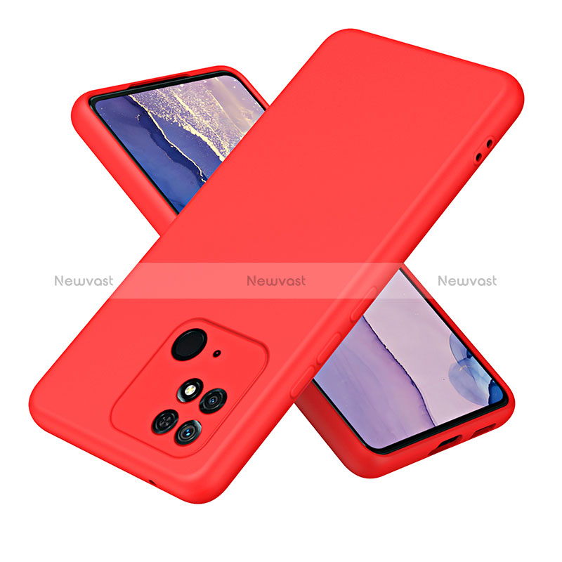 Ultra-thin Silicone Gel Soft Case 360 Degrees Cover H01P for Xiaomi Redmi 10 India