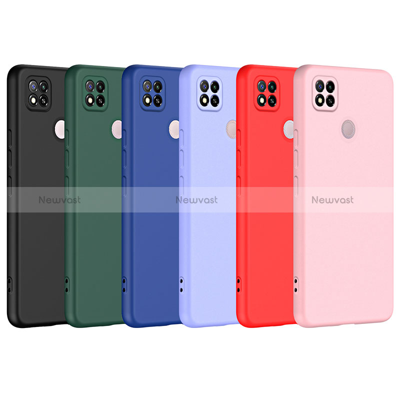 Ultra-thin Silicone Gel Soft Case 360 Degrees Cover H01P for Xiaomi Redmi 9 India