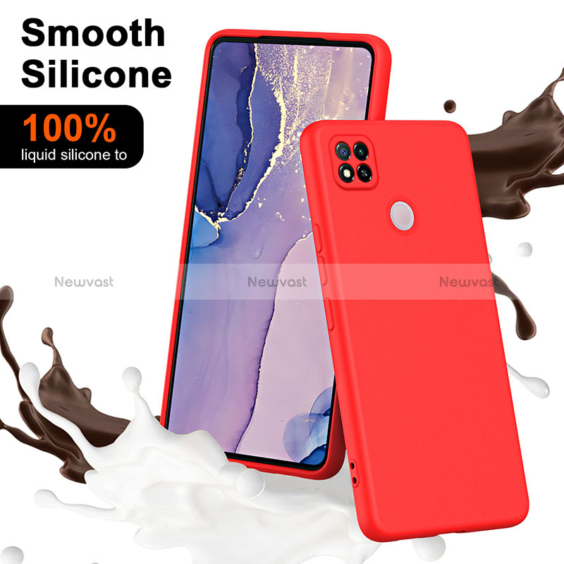 Ultra-thin Silicone Gel Soft Case 360 Degrees Cover H01P for Xiaomi Redmi 9C