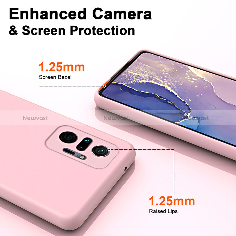 Ultra-thin Silicone Gel Soft Case 360 Degrees Cover H01P for Xiaomi Redmi Note 10 Pro 4G