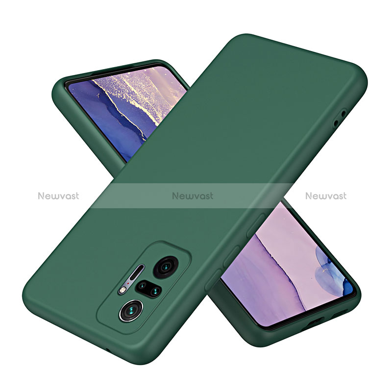 Ultra-thin Silicone Gel Soft Case 360 Degrees Cover H01P for Xiaomi Redmi Note 10 Pro 4G