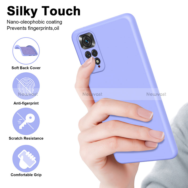 Ultra-thin Silicone Gel Soft Case 360 Degrees Cover H01P for Xiaomi Redmi Note 11 4G (2022)