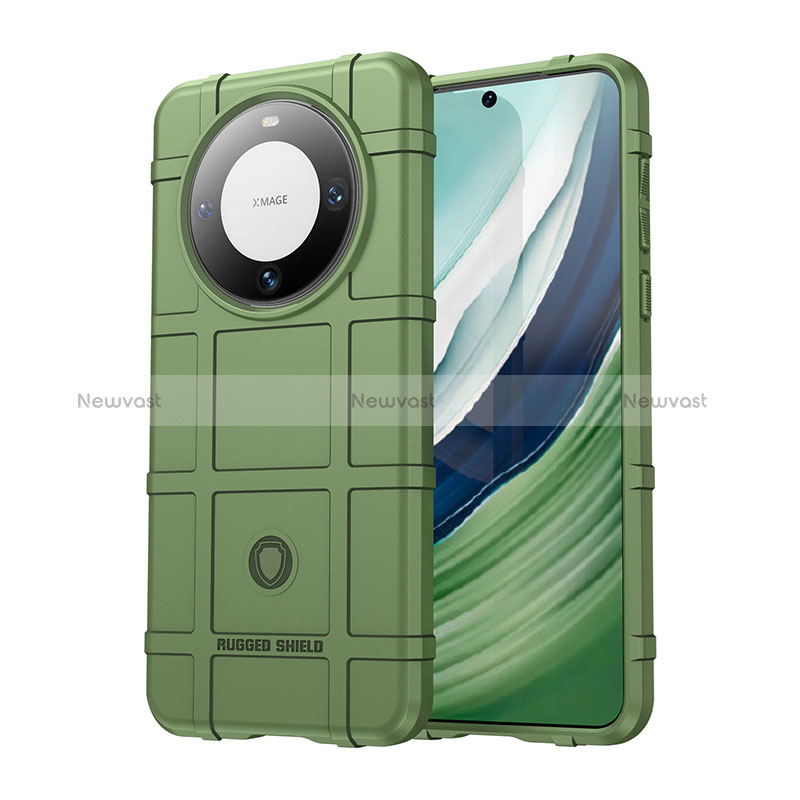 Ultra-thin Silicone Gel Soft Case 360 Degrees Cover J01S for Huawei Mate 60 Green