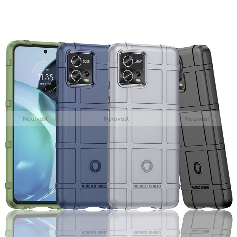 Ultra-thin Silicone Gel Soft Case 360 Degrees Cover J01S for Motorola Moto G72