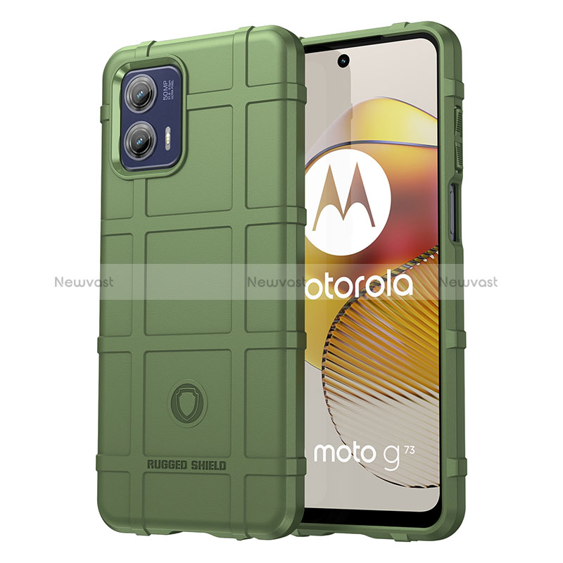 Ultra-thin Silicone Gel Soft Case 360 Degrees Cover J01S for Motorola Moto G73 5G