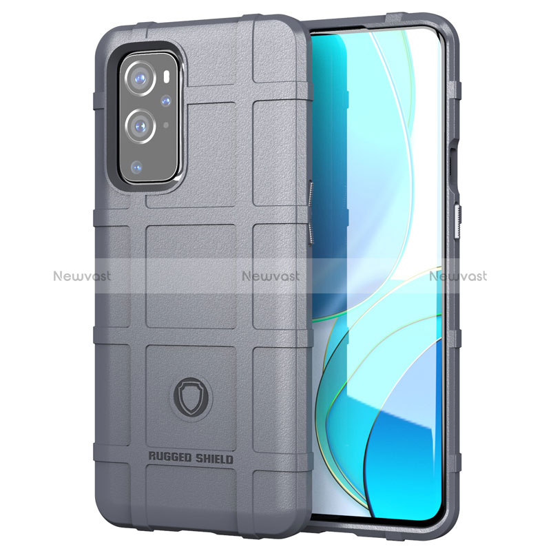 Ultra-thin Silicone Gel Soft Case 360 Degrees Cover J01S for OnePlus 9 Pro 5G