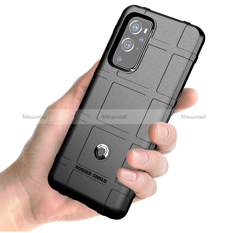 Ultra-thin Silicone Gel Soft Case 360 Degrees Cover J01S for OnePlus 9 Pro 5G