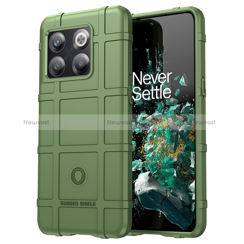 Ultra-thin Silicone Gel Soft Case 360 Degrees Cover J01S for OnePlus Ace Pro 5G Green