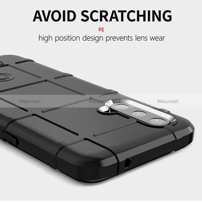 Ultra-thin Silicone Gel Soft Case 360 Degrees Cover J01S for OnePlus Nord CE 5G