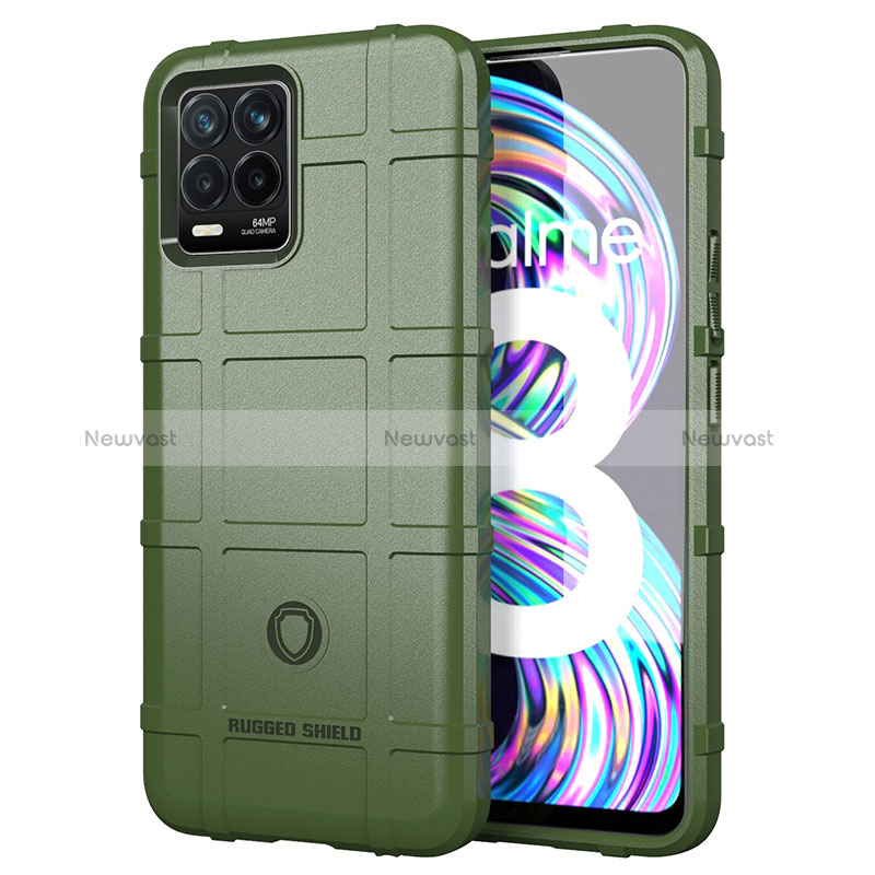 Ultra-thin Silicone Gel Soft Case 360 Degrees Cover J01S for Realme 8 Pro