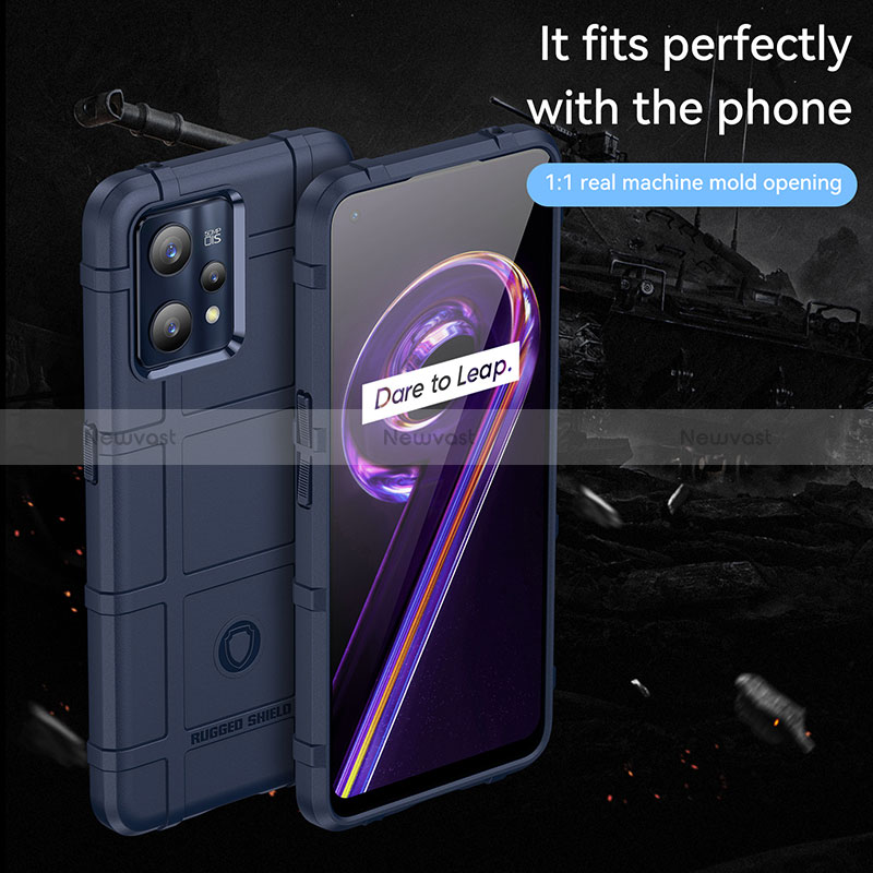 Ultra-thin Silicone Gel Soft Case 360 Degrees Cover J01S for Realme 9 4G