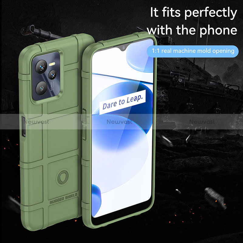 Ultra-thin Silicone Gel Soft Case 360 Degrees Cover J01S for Realme Narzo 50A Prime