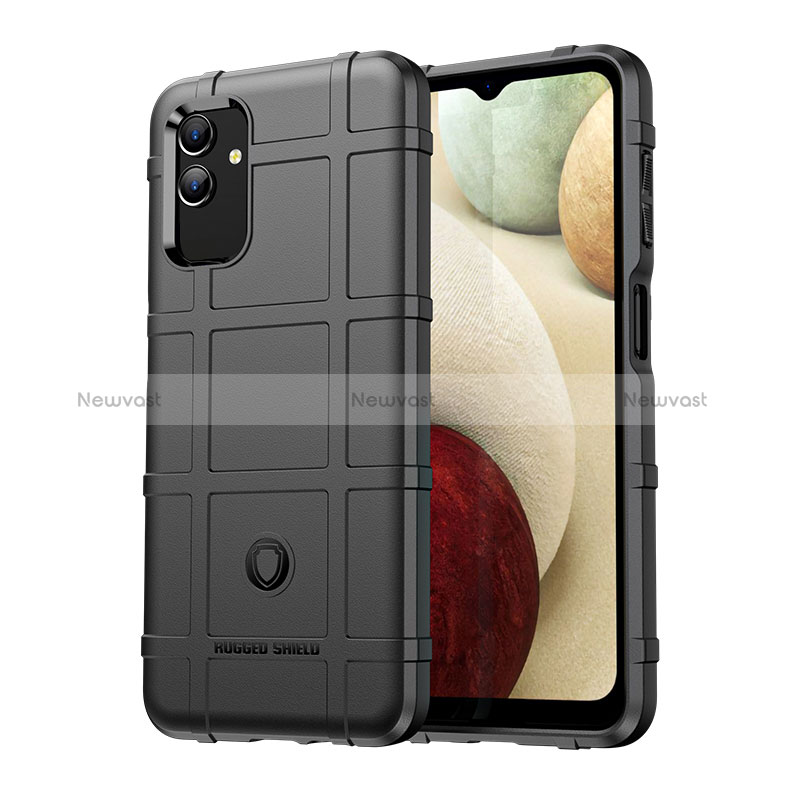 Ultra-thin Silicone Gel Soft Case 360 Degrees Cover J01S for Samsung Galaxy M13 5G Black