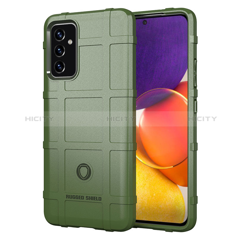 Ultra-thin Silicone Gel Soft Case 360 Degrees Cover J01S for Samsung Galaxy M14 5G Green