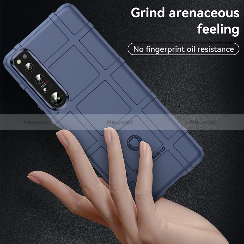 Ultra-thin Silicone Gel Soft Case 360 Degrees Cover J01S for Sony Xperia 1 IV SO-51C