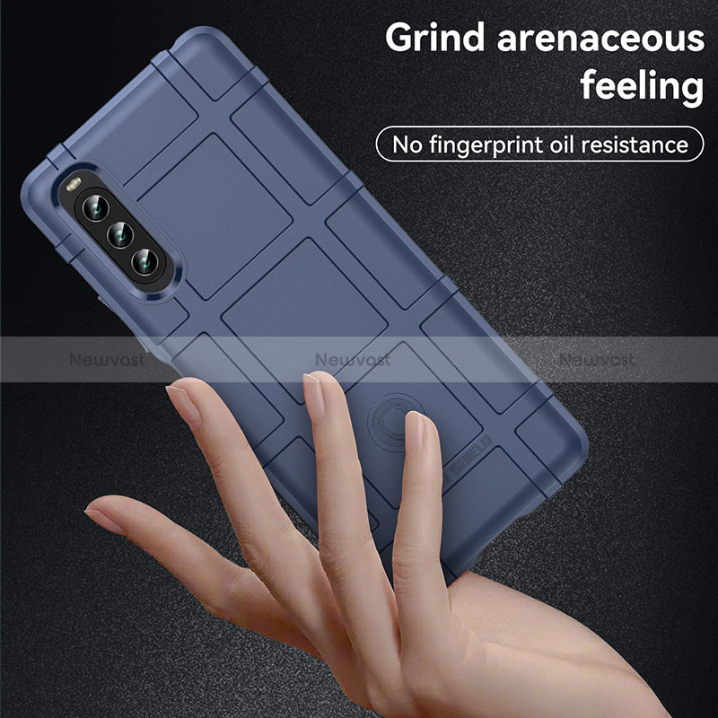 Ultra-thin Silicone Gel Soft Case 360 Degrees Cover J01S for Sony Xperia 10 IV SO-52C