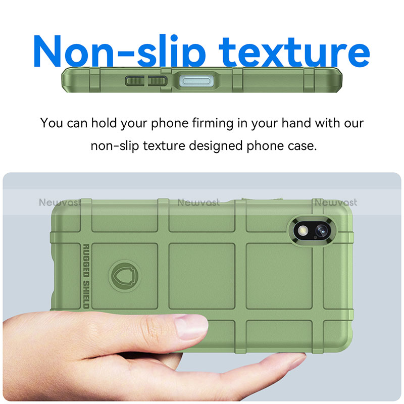 Ultra-thin Silicone Gel Soft Case 360 Degrees Cover J01S for Sony Xperia Ace III SO-53C