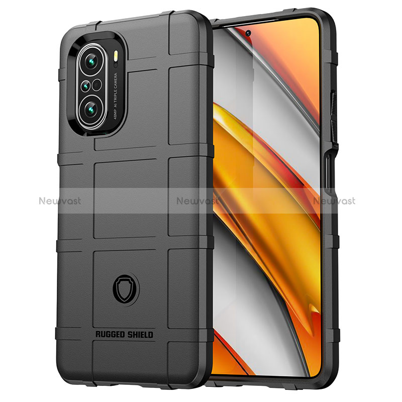 Ultra-thin Silicone Gel Soft Case 360 Degrees Cover J01S for Xiaomi Mi 11X Pro 5G Black