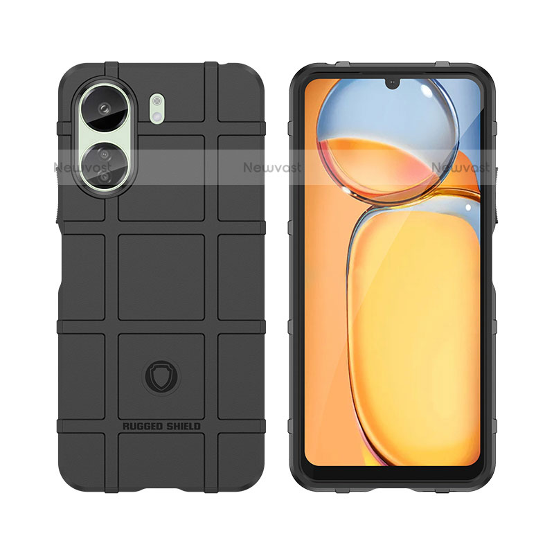 Ultra-thin Silicone Gel Soft Case 360 Degrees Cover J01S for Xiaomi Poco C65