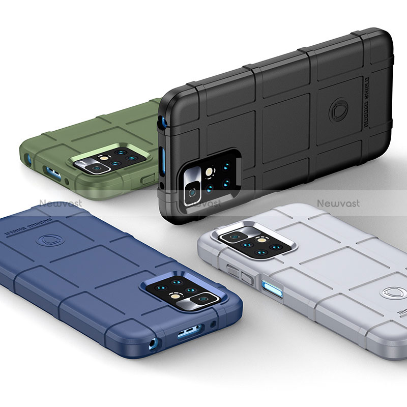 Ultra-thin Silicone Gel Soft Case 360 Degrees Cover J01S for Xiaomi Redmi 10 Prime (2022)