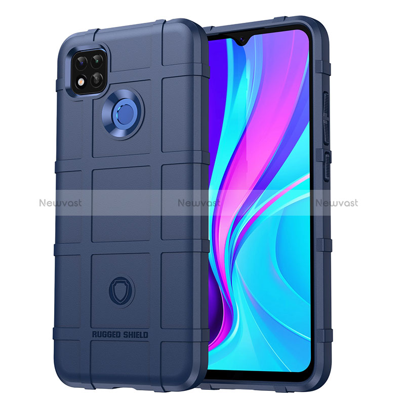 Ultra-thin Silicone Gel Soft Case 360 Degrees Cover J01S for Xiaomi Redmi 9 Activ