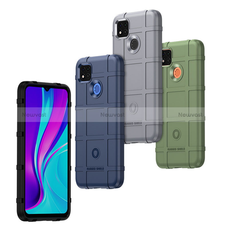 Ultra-thin Silicone Gel Soft Case 360 Degrees Cover J01S for Xiaomi Redmi 9 Activ