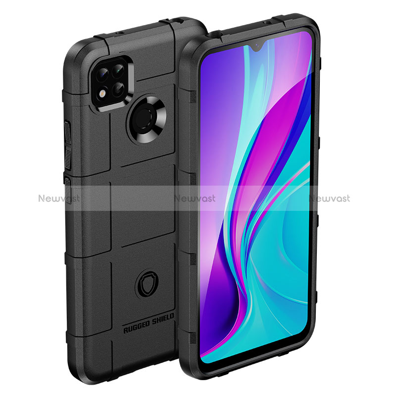 Ultra-thin Silicone Gel Soft Case 360 Degrees Cover J01S for Xiaomi Redmi 9 Activ