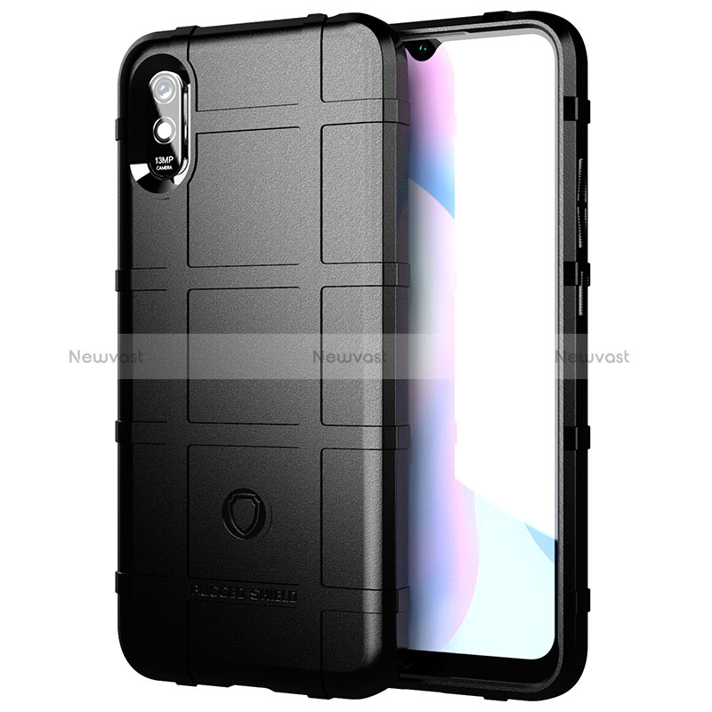 Ultra-thin Silicone Gel Soft Case 360 Degrees Cover J01S for Xiaomi Redmi 9A