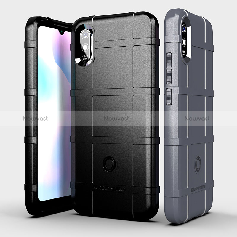 Ultra-thin Silicone Gel Soft Case 360 Degrees Cover J01S for Xiaomi Redmi 9AT