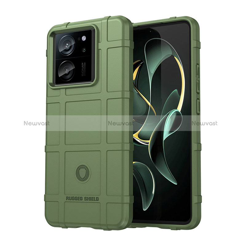 Ultra-thin Silicone Gel Soft Case 360 Degrees Cover J01S for Xiaomi Redmi K60 Ultra 5G Green