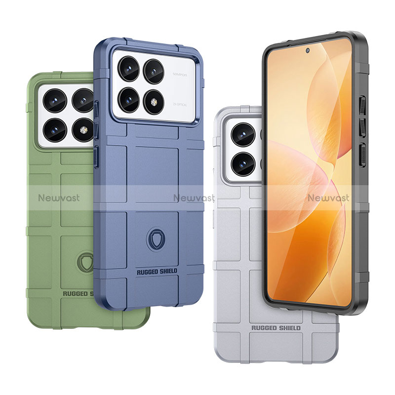 Ultra-thin Silicone Gel Soft Case 360 Degrees Cover J01S for Xiaomi Redmi K70 Pro 5G